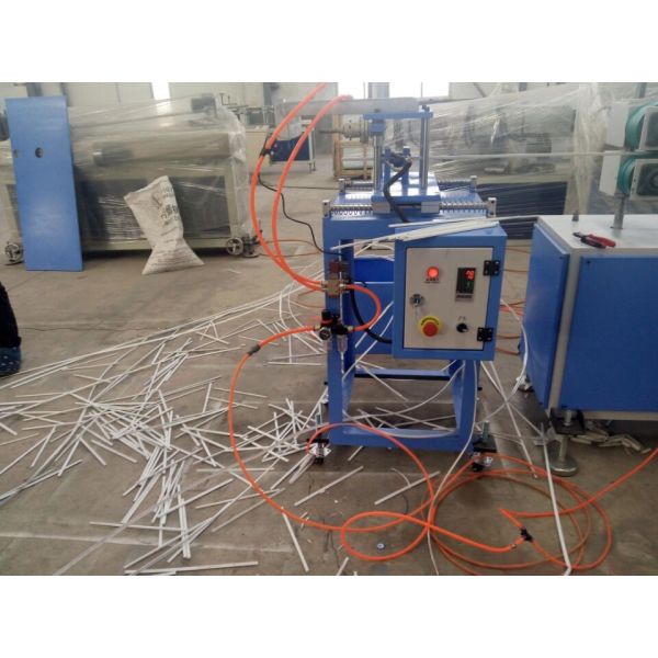 PVC WPC Plastic Foamed Profile Extrusion Line , Plastic Profile Extruding Machine