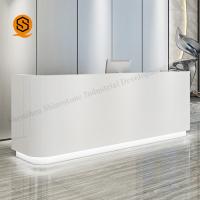Contador extremamente durável Front Reception Desk da recepção do hotel