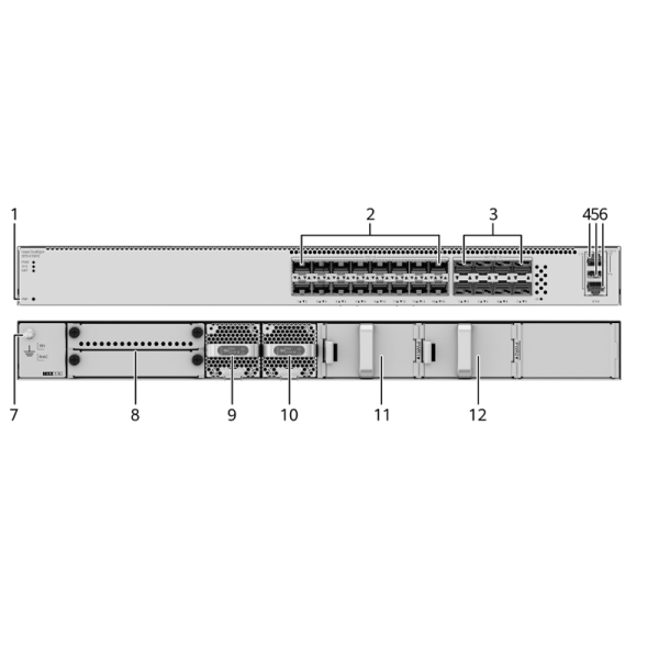 S6750-S16X8YZ 98012445 16*10GE SFP+ ports VXLAN Ethernet Switch 8*25GE SFP28 ports