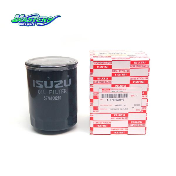 ISUZU NKR NPR 4HF1 Oil Filter Element 5876100210 8973299110 Customized
