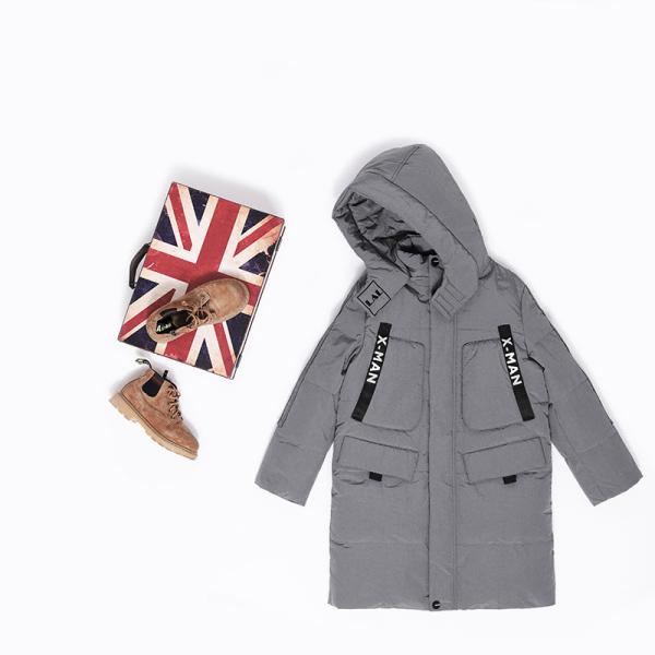 Bilemi Handsome Boy Duck Down Warm Coat 80% Winter Jacket Kids Parka  for Teenagers