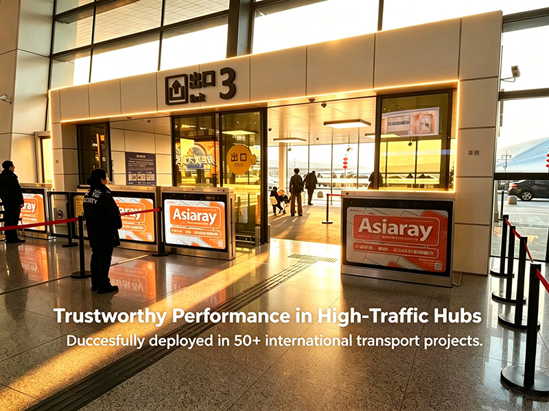 Urban Public Transit BRT Platform Screen Door Automatic Passenger Safety Isolation Gate