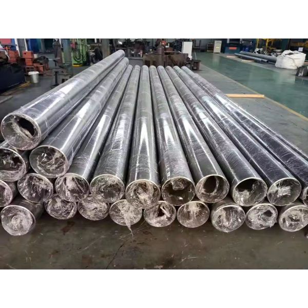 Durable Material Industrial Round Shape Gr5 Titanium Exhaust Seamless Hydraulic Tube Pipe for Gas Heat Treatment Equipment
