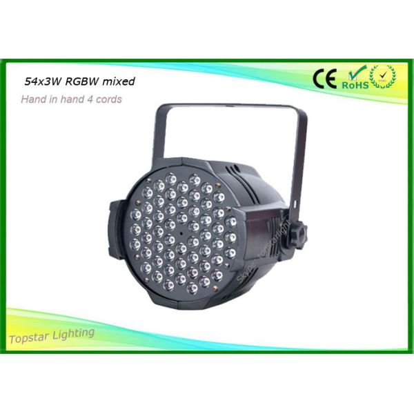 Disco DJ Stage Lighting LED Par Light DMX 512 Control 54pcs 3W