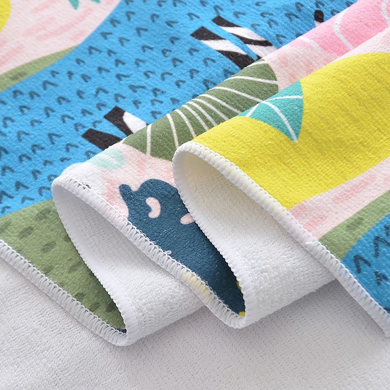 Personalized Extra Large Custom Microfiber Beach Towels 75x150cm 240gsm