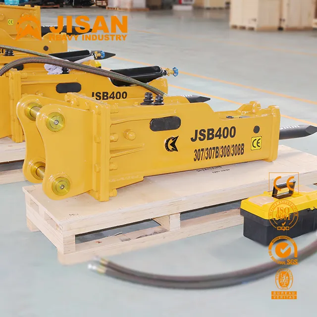 Highly Durable Hydraulic Rock Breaker For Excavator Demolition And Construction