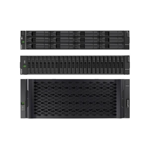 2U24 SFF Expansion Enclosure Lenovo ThinkSystem DE240S DE600S DE120S For Office Storage