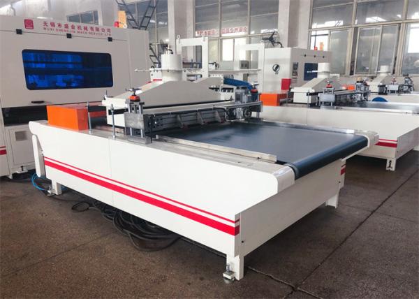 PVC HPL Acrylic PUR Hot Melt Laminating Machine With Auto Cuttor