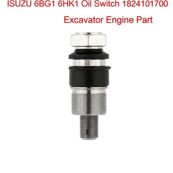 ISUZU 6BG1 6HK1 Interruptor de aceite 1824101700 Parte del motor de la excavadora