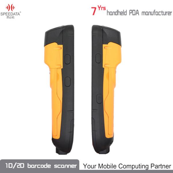 Custom grey or yellow Industrial NFC Rfid Reader Portable with 8GB ROM 1GB RAM