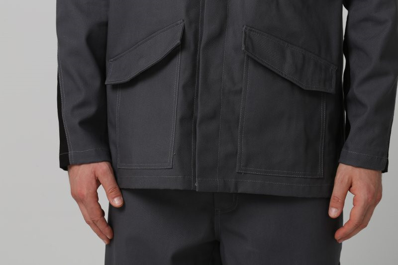 Workwear 350gsm 991 ткани анти- статический, пожаробезопасная куртка работы