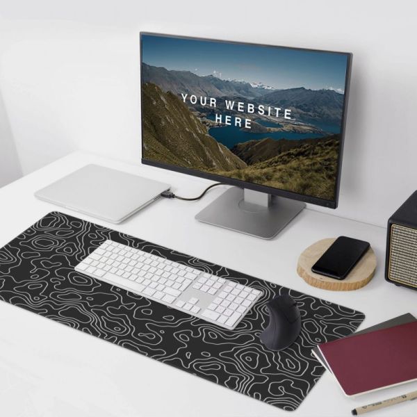 400x900 Custom Eco Friendly Natural Rubber Large Non Slip Gaming Mouse Pad Waterproof