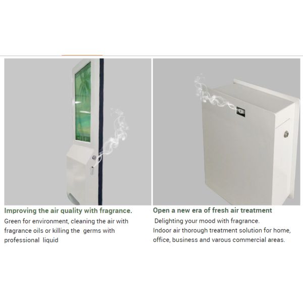 Умный цифровой дисплей рекламируя автоматический распределитель Санитисер руки