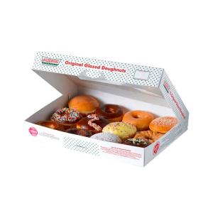 Caixa de piquenique descartável para donuts