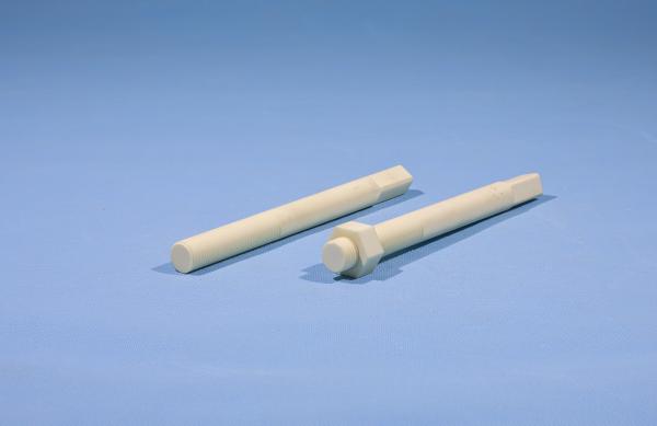 95% 99%Al2o3 precision alumina ceramic heater rod sharpening zirconia ceramic plunger thermal insulation rod