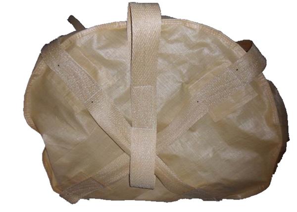 SGS Approval Cross Corner FIBC Jumbo Bags , Circular PP Big Bags Sack