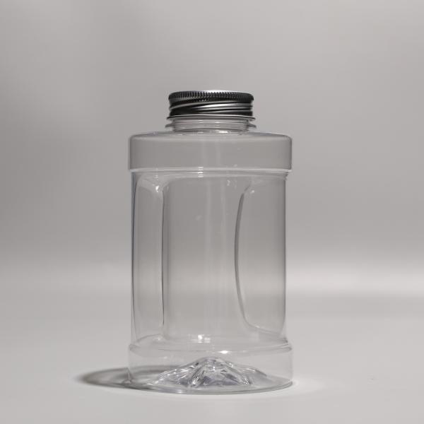 Garrafa de plástico de qualidade alimentar de 500 ml com selo transparente certificado SGS