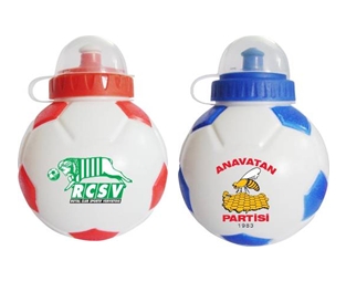 450ML football style water bottles for World Cup, plastic sport water bottle