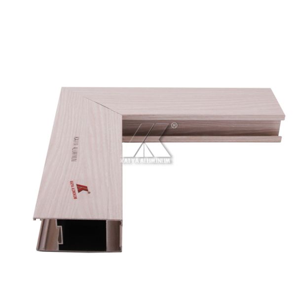 Wood Grain Villas Aluminum Window Profiles 6061 T4 GB2008