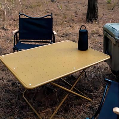 Lightweight Aluminum Fold Up Camping Table 30kg Capacity