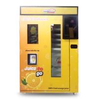 Máquina automática de venta de jugo de naranja con compresor Embraco R134a