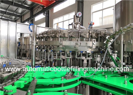 CE Glass Bottle Filling Machine Equipments For Beer / Sparkling Soda Flavoured Drink