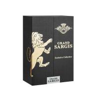 Caja de vino de papel decorativo ligero para envases de regalos con espejo