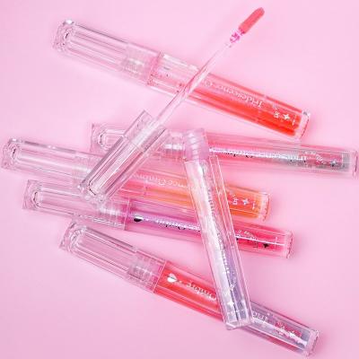 Hydrating Natural Lip Oil For Nourished Lips , Non Sticky Gradient Transparent Lip Oil