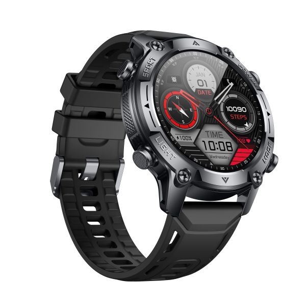 KW350 High-End GPS Sports Smartwatch With AI Assistant 550mAh Battery
