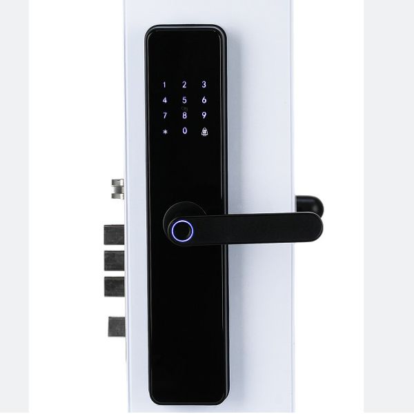 Китайский электрический замок для умных дверей с сенсорным экраном 2 года гарантии