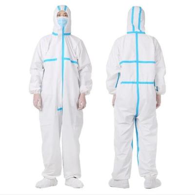 Terno resistente aos ácidos da roupa médica descartável protetora completa da engrenagem