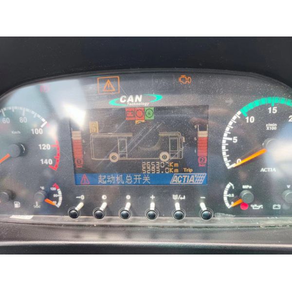 Euro 3 используемый городской автобус 55 мест LHD используемый общественный автобус Максимальная скорость 100 км/ч