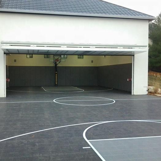340x340mm Interlocking PP Sport Court Tiles for Basketball and Tennis