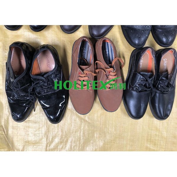 Mixed Type Used Mens Shoes Leather Material Second Hand Used Shoes For Adults