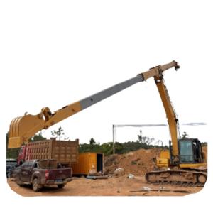High Strength Material Excavator Telescopic Arm For ZX200 PC300 324