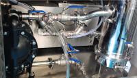Machine de nettoyage par pulvérisation industrielle Anti-usure en acier inoxydable pour pochoir