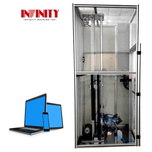 Repetición de la máquina de prueba micro del descenso para el teléfono móvil 0-300m m