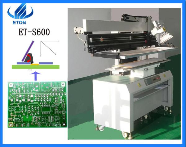Semi Auto SMT Mounting Machine Stencil Printer For PCB Printing 0.6m