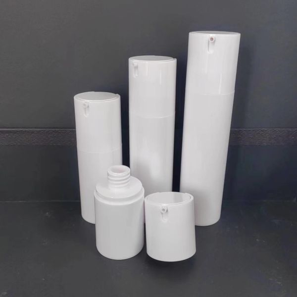 Diameter 41MM Airless Pump Bottle AS / PP Airless Dispenser Bottle Screw Sealing