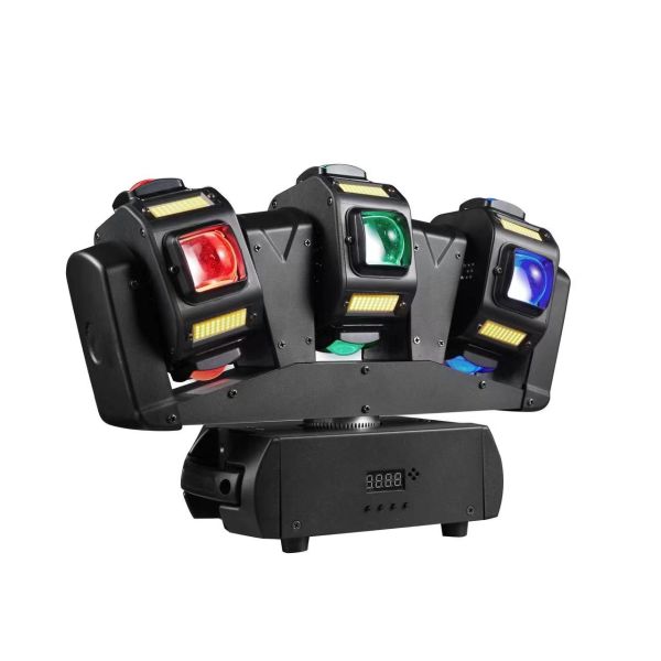 Ultra Smooth Dimming Method 120W Triple Storm Moving Head Light China Factory