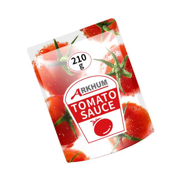Flavored Tomato Sauce 17.3g Carbs 4.9g Fat Per 100g
