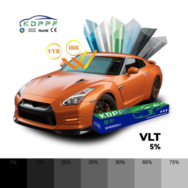 2mil Thickness Car Window Tinting With 99% UV Rejection And Heat Insulation