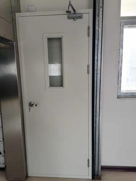 Metal Galvanized Steel Door Stainless Steel Fire Rated Steel Door Fireproof