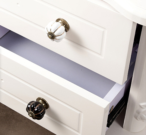 Ceramic Knob Vintage Zinc Cartoon Drawer Cabinet Coloured Door Handle