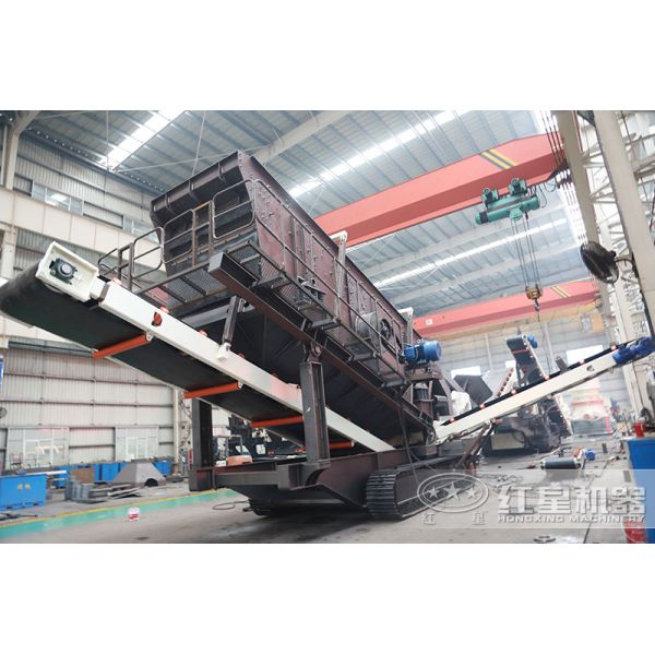 China Hot Sale MTNG400S-3 Wheel Type Mobile Crushing and Screening Station Plant Price