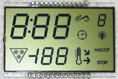Mono painel LCD positivo do TN para o método de condução dinâmico do termômetro