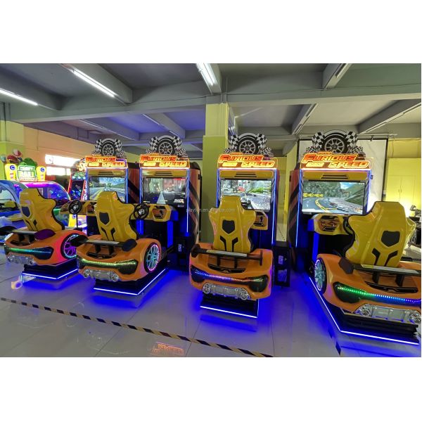Hot Racing Game Full Motion Car Race Simulator Video Game Machine for Sales