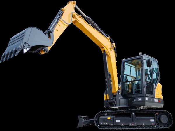 XE60G PRO Hydraulic Crawler Mounted Excavator In New Rural Construction