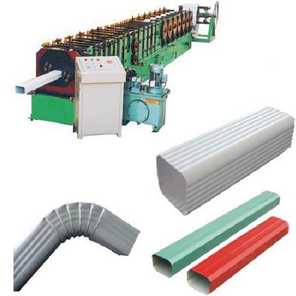 Professional Downspout Roll Forming Machine FX120 Edge Forming Machine