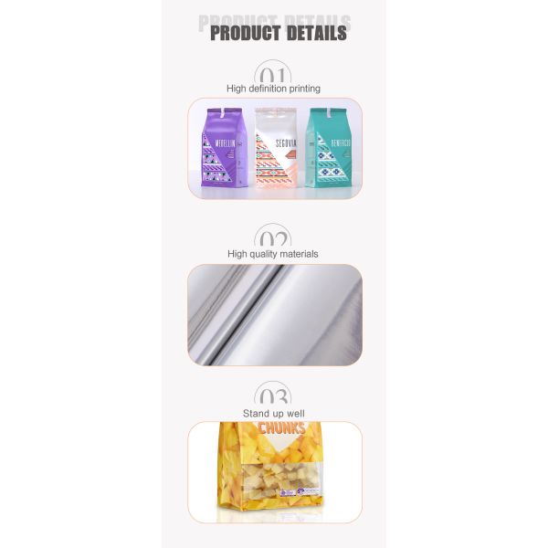 Сумки клапана блока корма для домашних животных 5kgs 10kg мешки алюминиевой фольги нижней Resealable